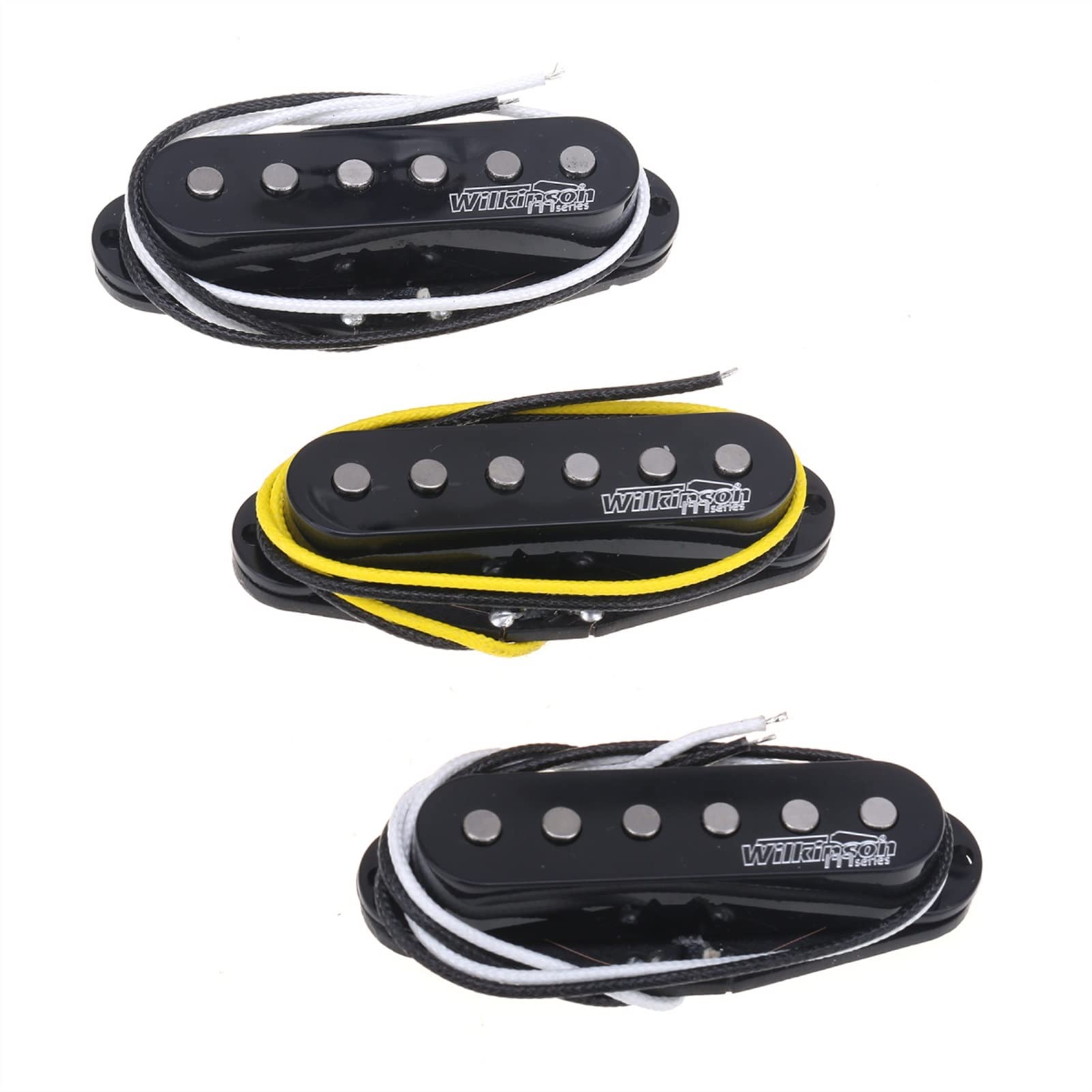 Briny River Alnico Lot De 5 Micros à Bobine Simple Pour Guitare