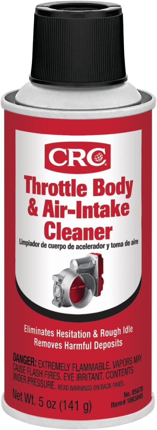CRC Throttle Body & Air Intake Cleaner, 5 Wt Oz, 05678: Automotive