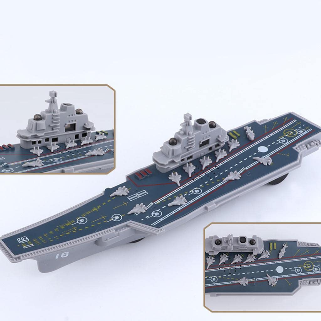 FASHIONMYDAY Fashion My Day® Electric Mini Aircraft Carrier Children Educational Toy Ship Model w/Music | Toys & Hobbies | Models & Kits | Military | Sea-image-34