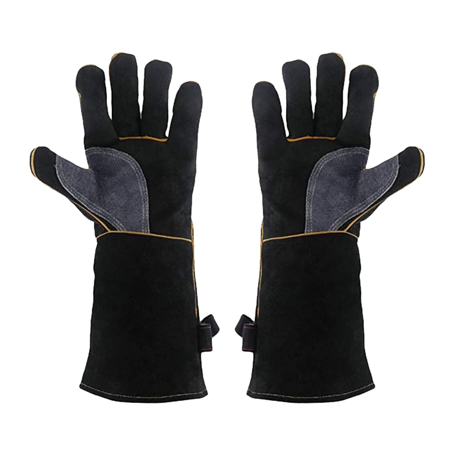 Safety Work Gloves, Welding 16" Anti- Professional for Kitchen Barbecue Fireplace For BBQ,Fireplace,Baking,Furnace,Stove,Pot Holder,Animal Handling Glove