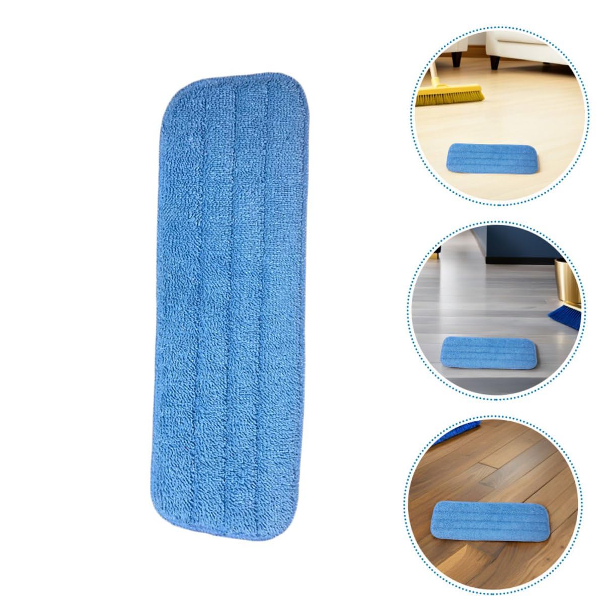 TOYANDONA 10 pezzi Panni Ricambio in Microfibra Lavabili per Mop Spray per Pulizia Pavimenti Bagnati e Asciutti per Piastrelle e Vinile