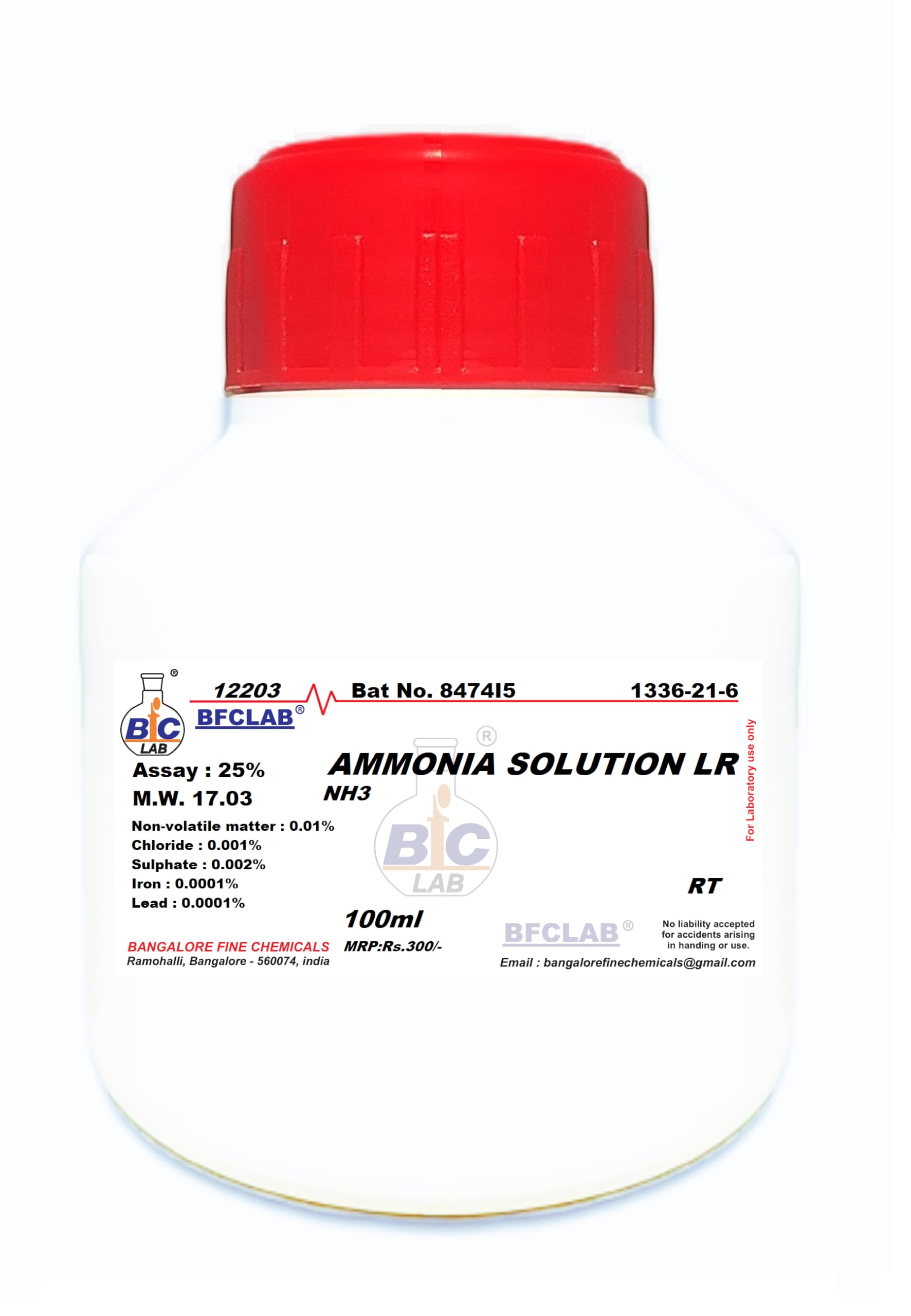 AMMONIA SOLUTION - 100ml (100ml)-image-6