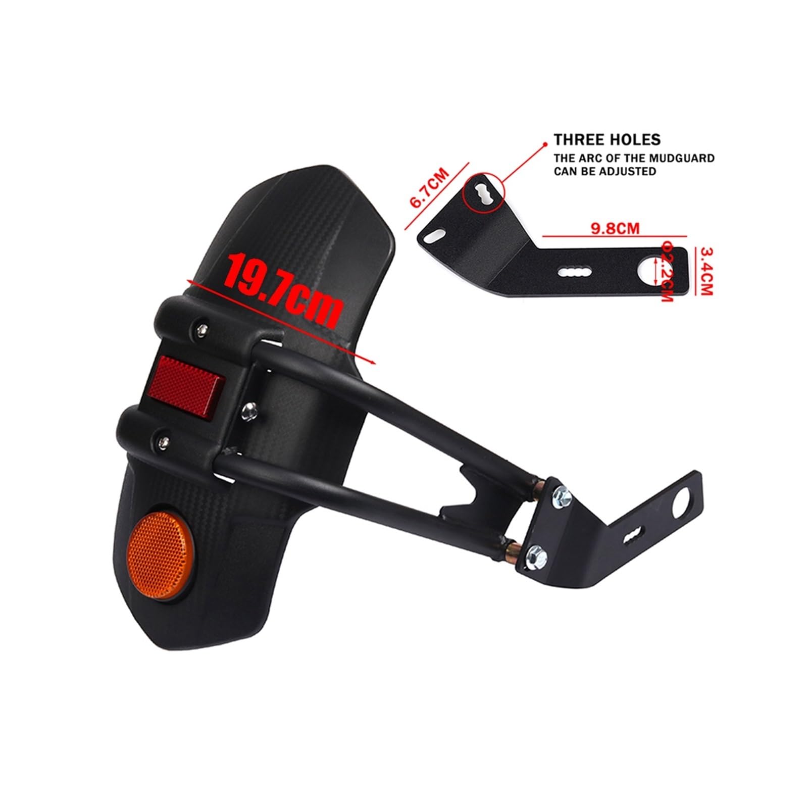 Parafango Motocicletta Parafango posteriore parafango parafango paraspruzzi per moto per NT1100 Fender Motocicletta