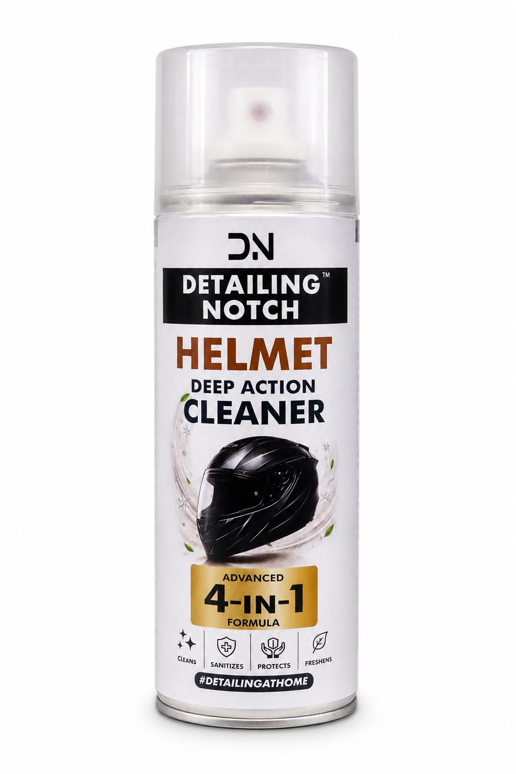 Helmet Deep Action Cleaner Spray | 4-in-1 Helmet Interior Cleaner, Deodorizer & Bacteria Remover | Removes Sweat, Dirt & Odour | No Water Required-image-40