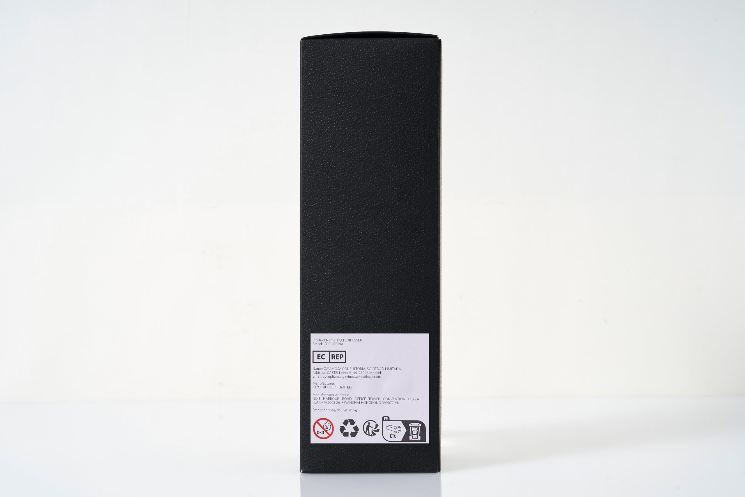 Cocorrína Diffusore Profumo Ambiente - 200ml Diffusore profumato di Foresta Nera con bastoncini Diffusore di olio essenziale di fragranza per la casa per la decorazione della mensola del bagno