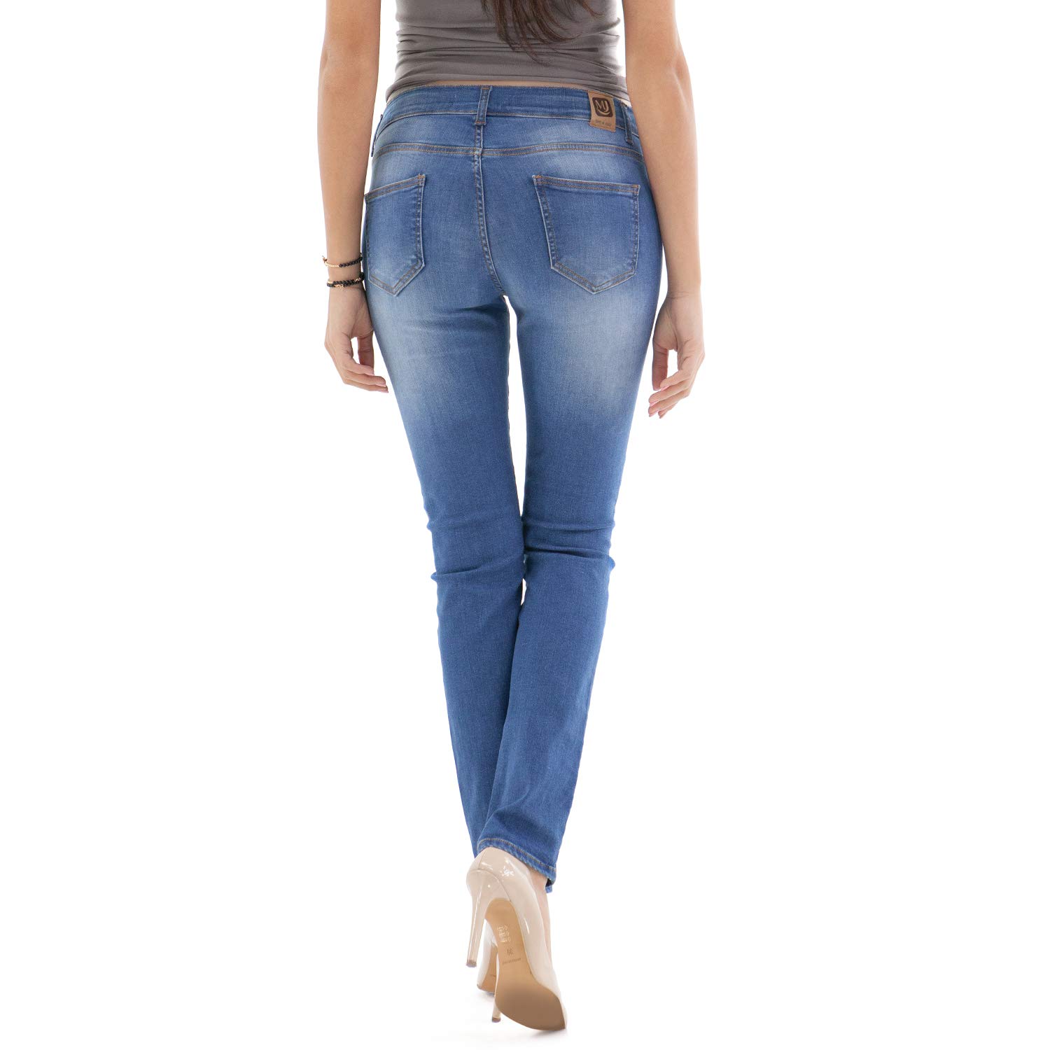 MAMAJEANS - Jeans spécial Grossesse - Femme Bleu Denim