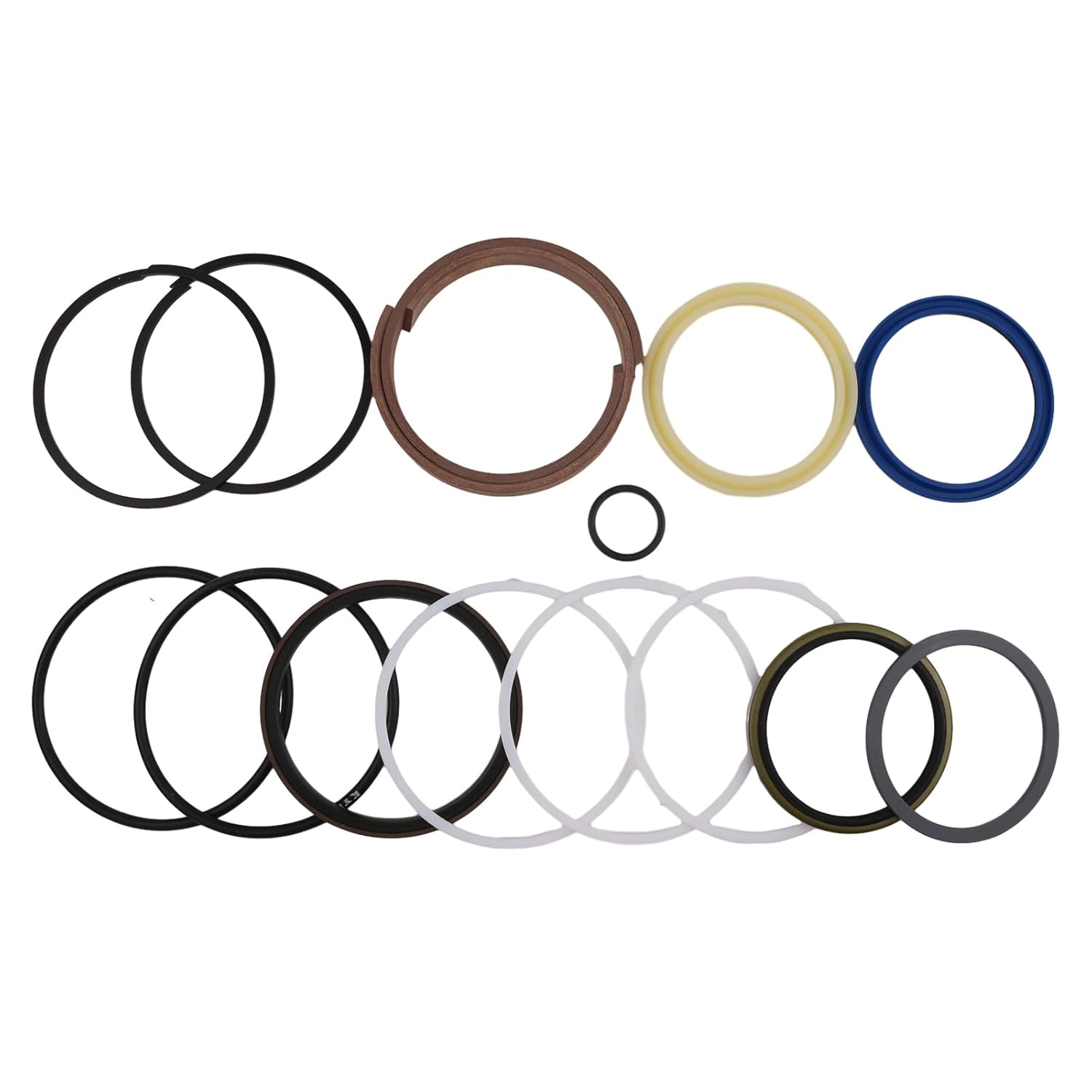 FridayParts Rod 85mm Bore 120mm Boom Cylinder Seal Kit 707-99-46600 7079946600 Compatible for Komatsu Engine 6D95 Excavator PC200-5 PC200-6 PC210-6 Replacement