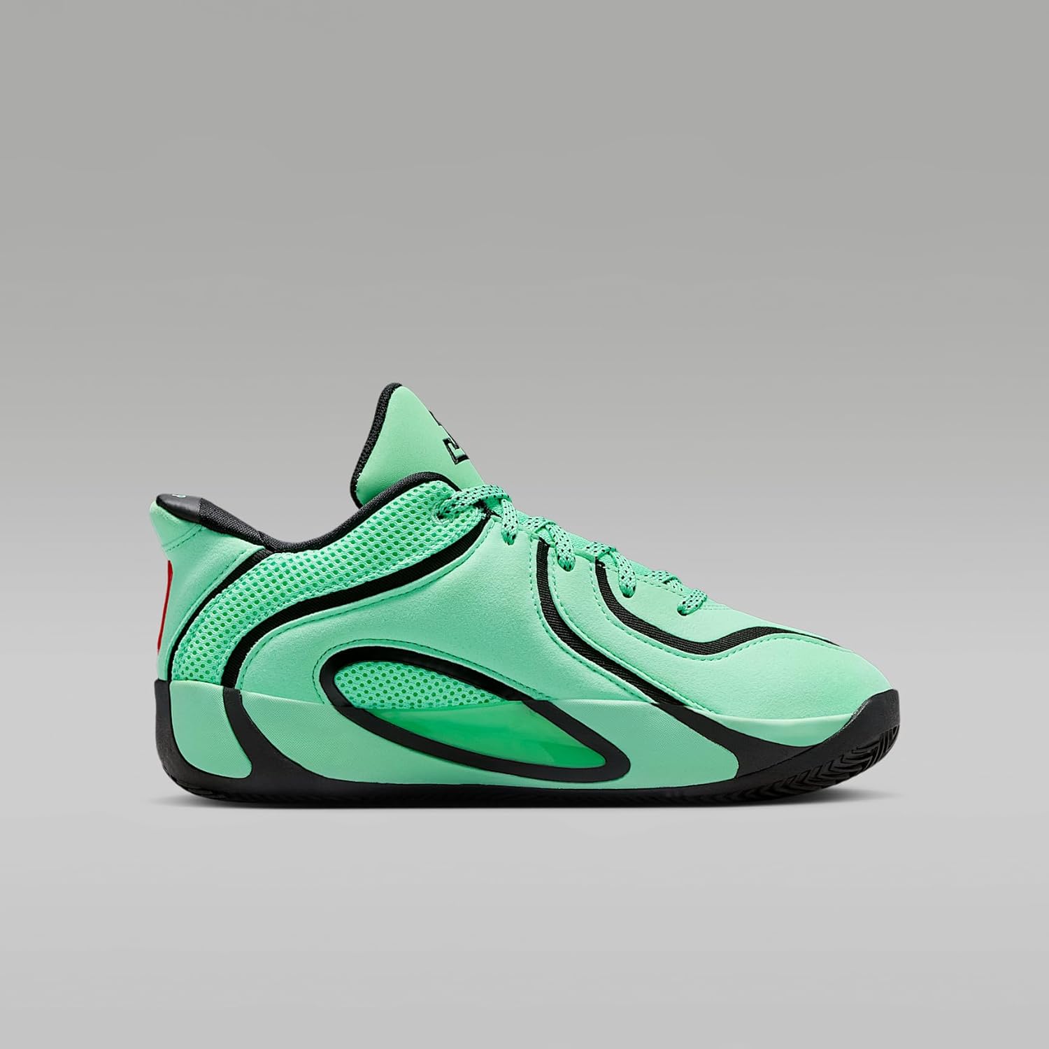 Tatum 4 Big Kids' Shoes (Green Glow/Bright Crimson/Black)
