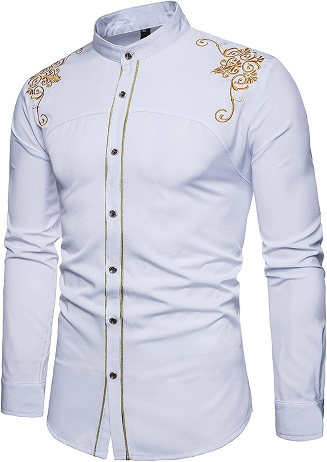 MILENA CAMICIA MANICA LUNGA COREANA SLIM FIT - Foto 6