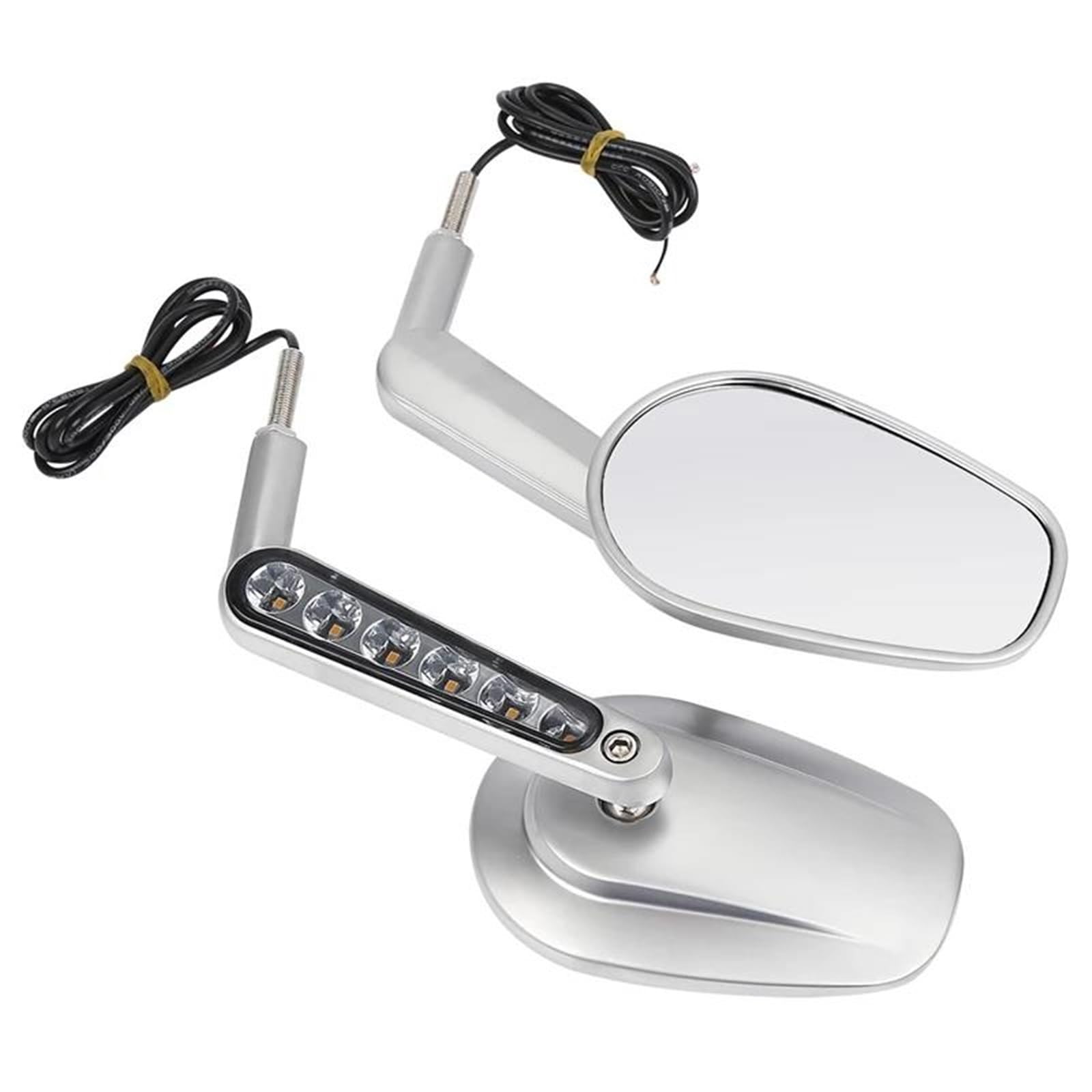 Espejos de manillar para Harley V-Rod rodadas urbanas y viajes largos