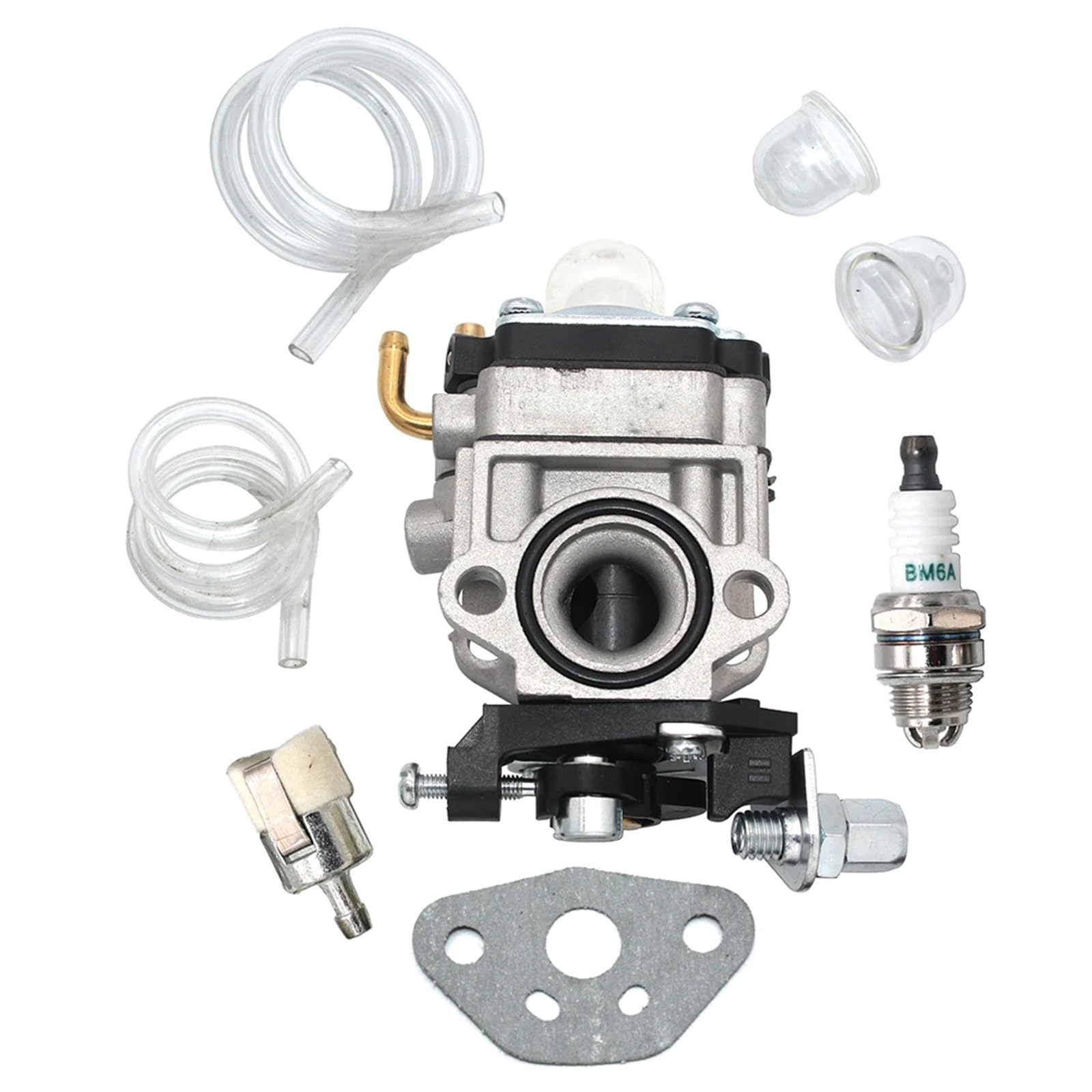 Conjunto carburador automóvil Carburador para 125E 125R 125LD 125RD 132L 132LD 132RD 132R Kit de repuesto desbrozadora