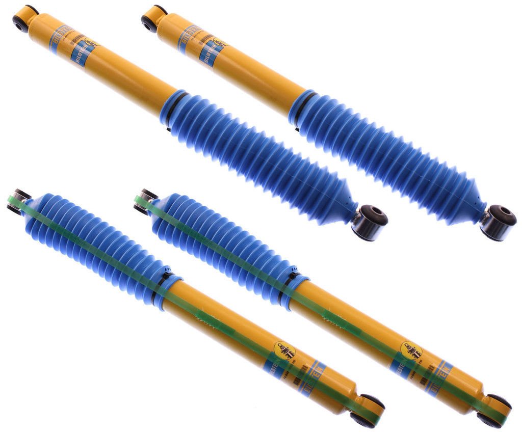 Southwest SpeedNEW BILSTEIN FRONT & REAR SHOCKS FOR 86-98 FORD 4WD F-250 F-350, 46MM GAS PRESSURE SHOCK ABSORBERS, BASE CUSTOM EDDIE BAUER LARIAT XLT SPECIAL XLS
