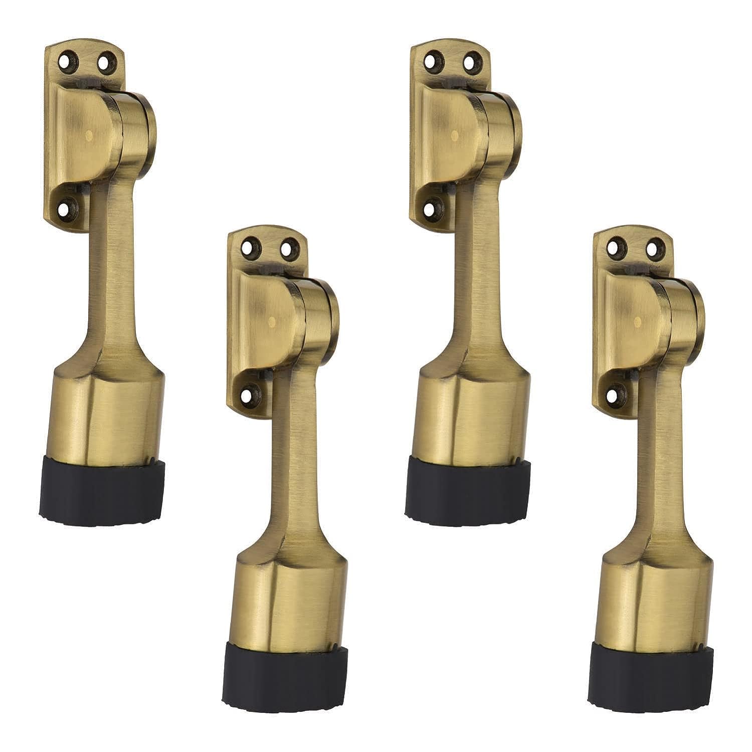 Alley 5 inch Aluminium Material Door Stoppers Rubber Powerful Working with Screw/Door Stopper to Stop Door for All Door Home/Office/Hotel/Antique Finish (DS-101-BA-104) (B0CLDNZTLN) Amazon Price History, Amazon Price Tracker