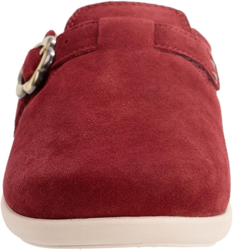 REVITALIGN Women's Solaire Suede Mule, Rosewood, 11 - Image 2