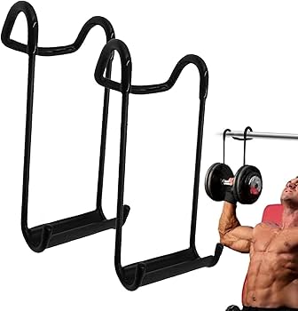 Amazon.co.jp: ダンベルスポッターフック | ベンチプレス用高耐久