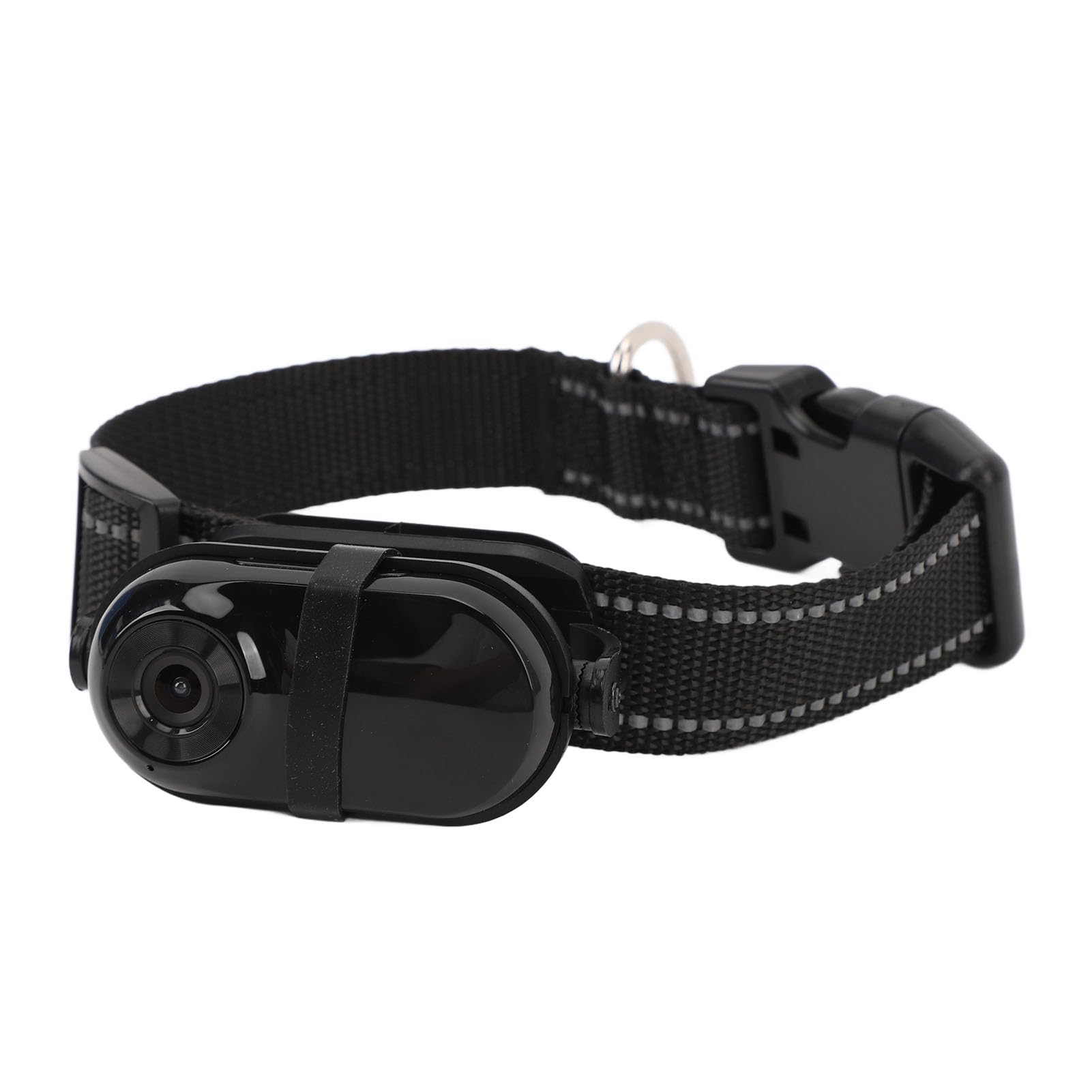 XUMIUZIY Cat Camera Collar, Pet Collar Camera with Memory Card, HD 1080P Wire Less Dog Tracker Camera Adjustable Mini Action Camera for Video Records (128GB)