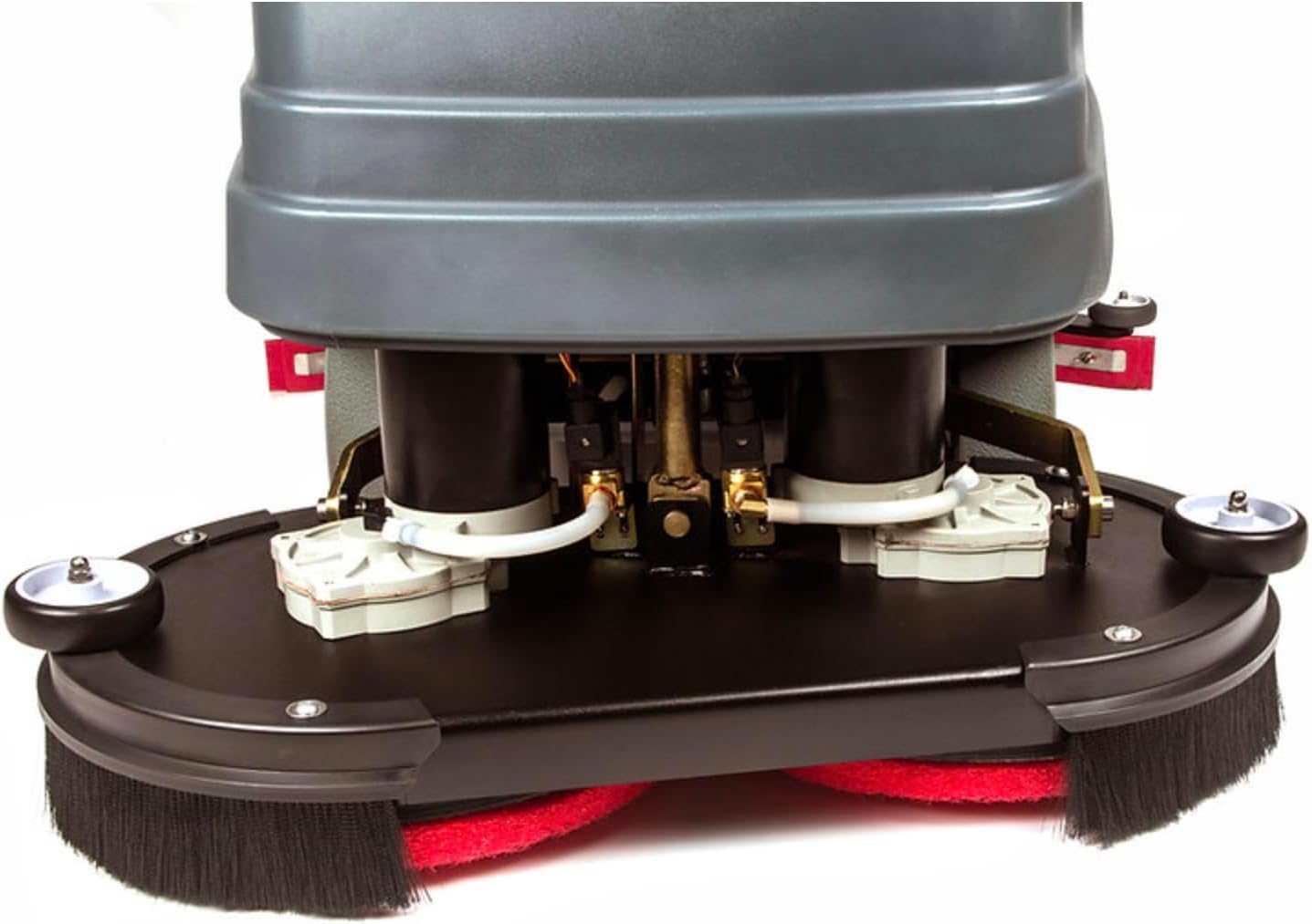 Parte inferior view of SUNMAX RT120 showing brushes