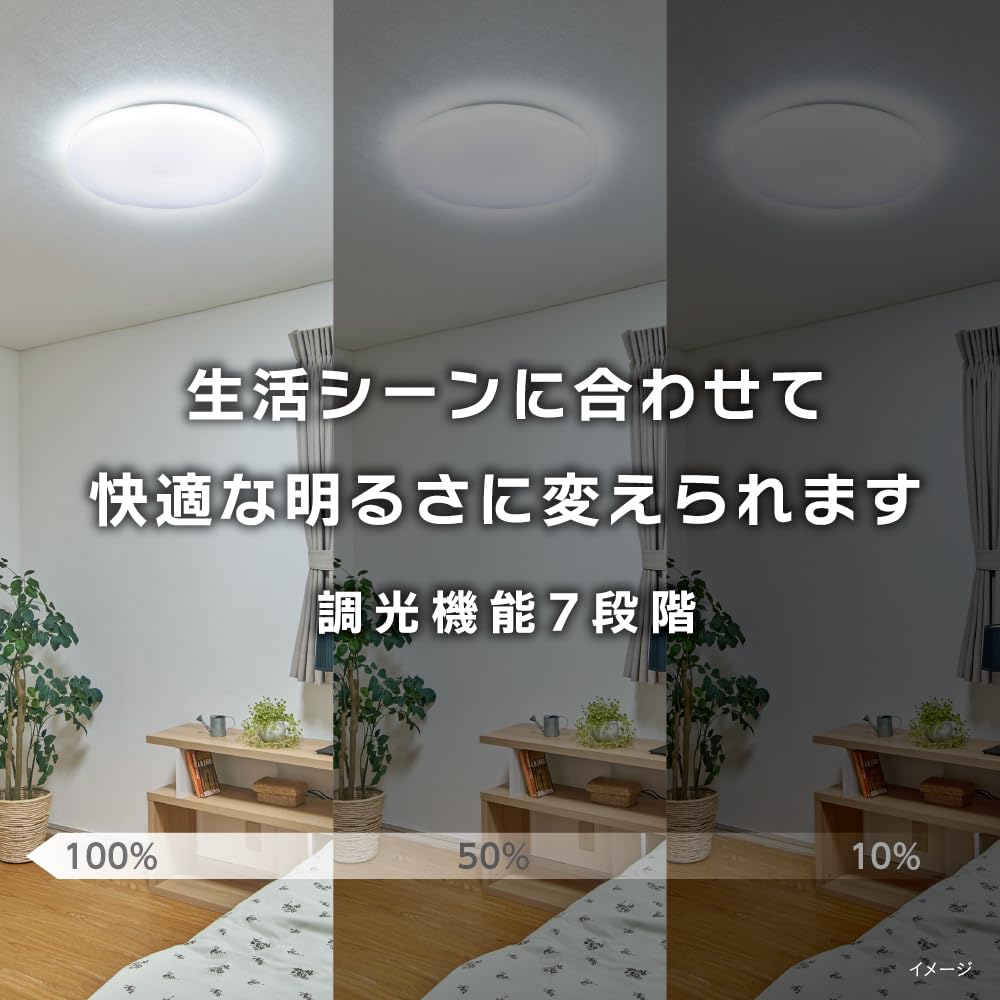 Amazon | 【5年保証 透明アダプタで簡単取付】 ドウシシャ LED