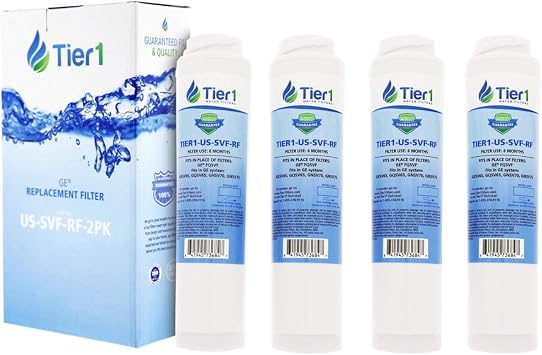 Tier1 Undersink Water Filter Replacement for GE FQSVF 4pk