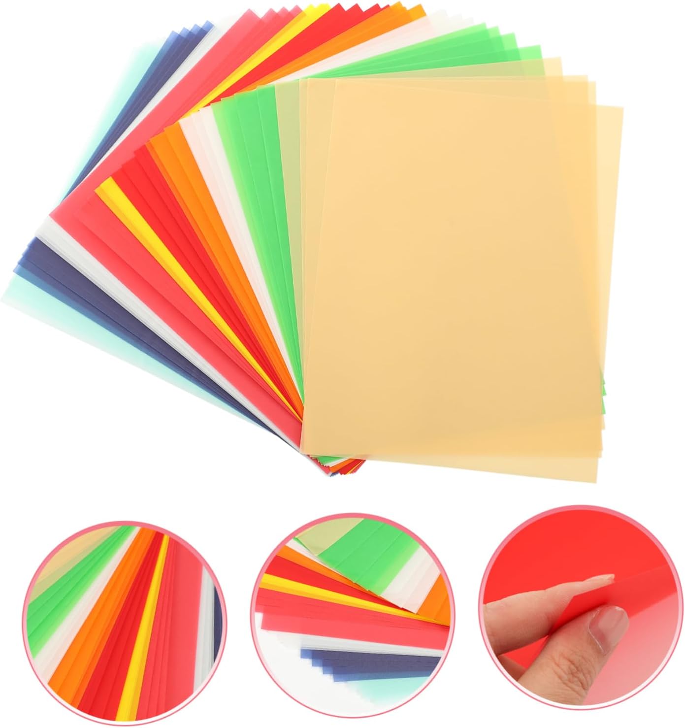 VILLCASE DIY Tracing Paper Pad 40pcs Pearlized Sketch Paper for Art Copying Engineering Drawing