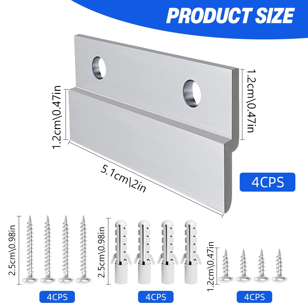 Serplex® Cleat Hanger Kit 2 inch 2 Pairs 30lb Z Hanging Picture Frame — Amazon image 2