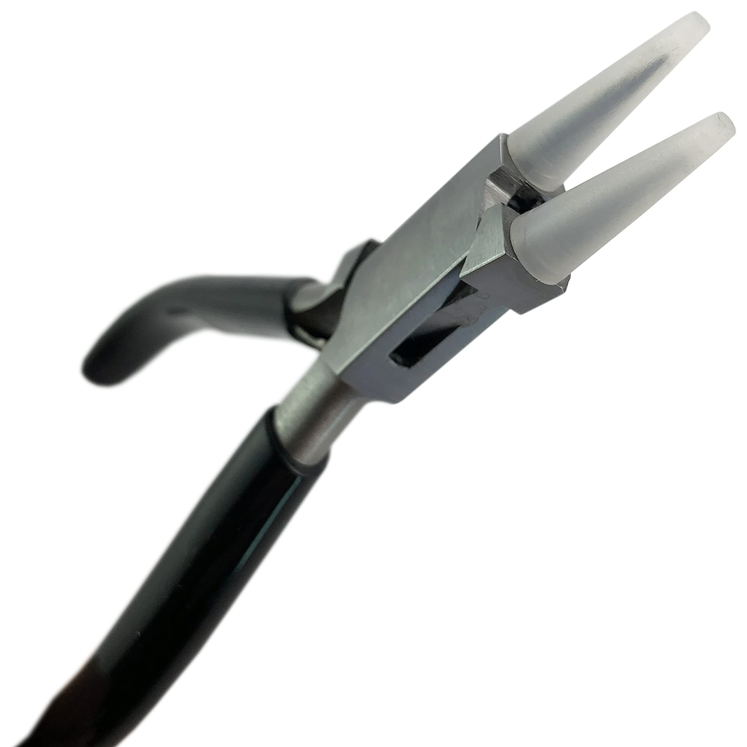 Spitzzange Klein Mini Gebogene Zange 4.5" Zahn Produktbild-Vorschau 4