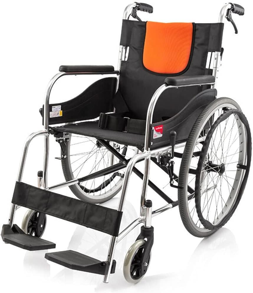 Wheelchair Lightweight Foldable Wheelchair for Seniors and