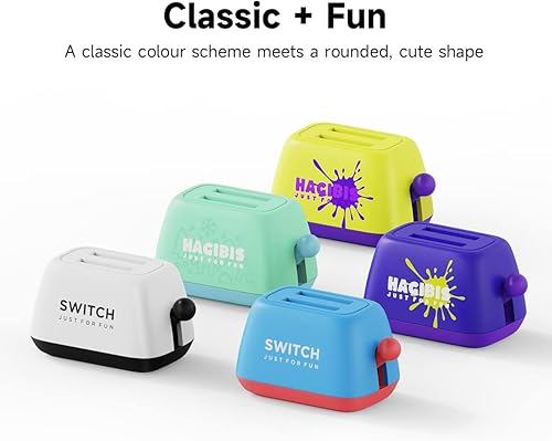 Miniatura 5 de Hagibis Switch Game Card Case for Nintendo SwitchLiteOLED Portable Cute Toaster Switch Game Card Storage Holder with 2 slots Switch Game Cartridge