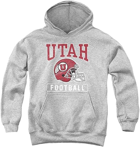 University of Utah Sudadera con capucha oficial de baloncesto para niños y niñas