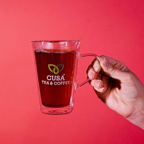 Miniatura 6 de Cusa Tea & Coffee  Té negro de melocotón instantáneo prémium con fruta real y especias  Paquetes de mezcla de bebidas de hojas orgánicas  Té