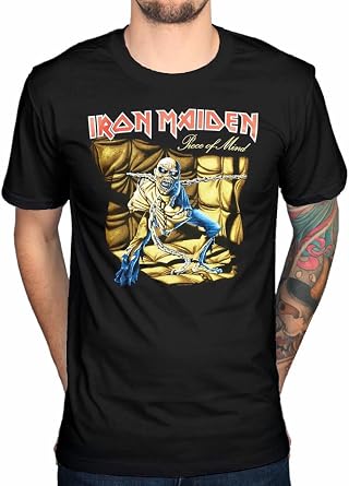 Iron Maiden Piece of Mind T-Shirt Black L