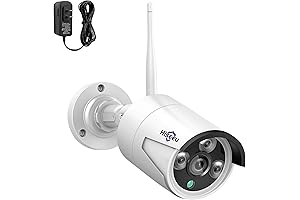 HEIMVISION Wireless Security Camera, Outdoor/Indoor 3.6mm Lens, Day/Night Vision, Compatible with 10CH...