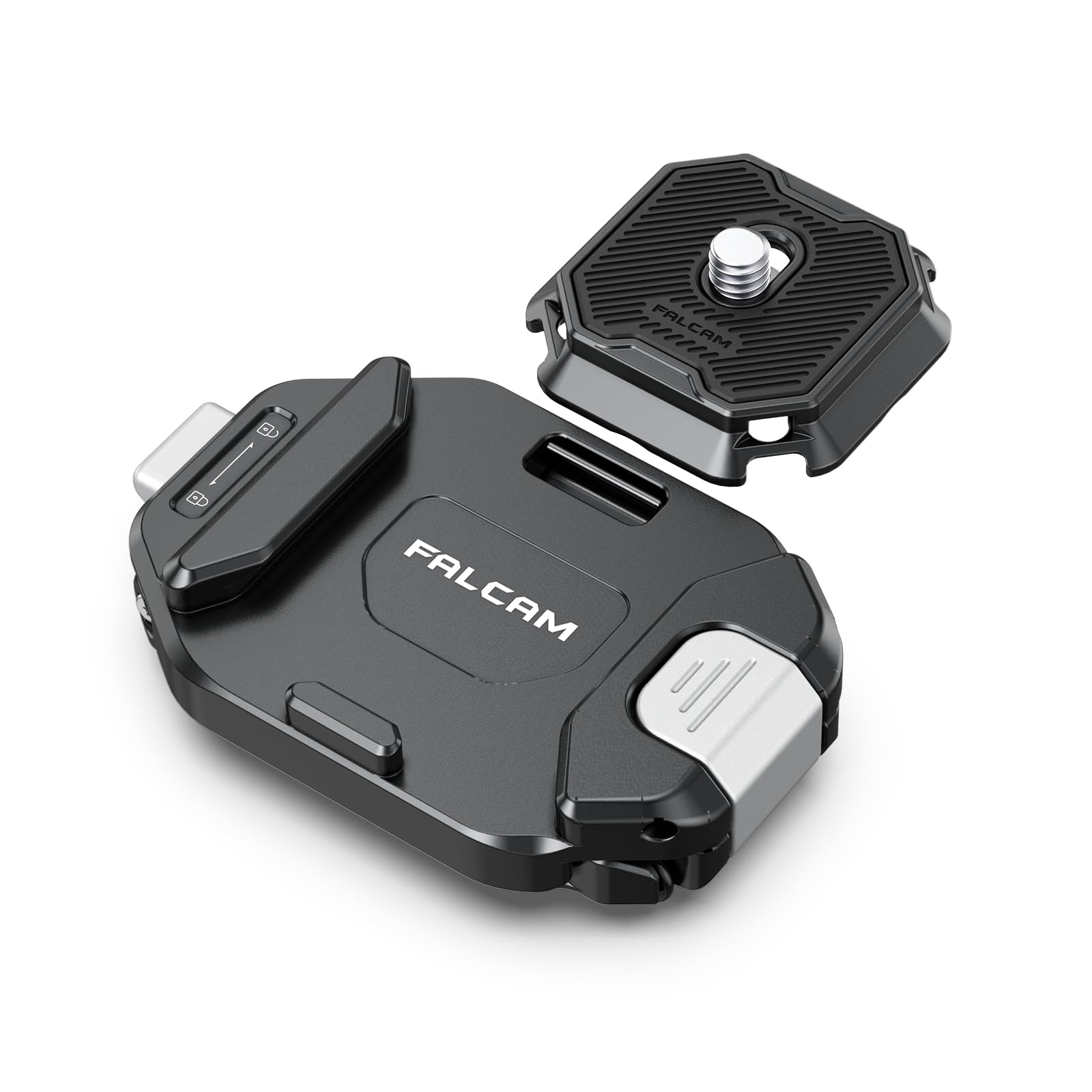 FALCAM F38 Camera Clip Kit V2, F38 Backpack Clip with Plate for Backpack Strap and Camera F38B3803