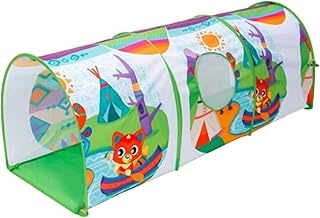 Children Tent Tunnel Toy Pop-up Tunnel Toys for Children Games, Outdoor Garden Lawn Crawling Game Tent Tunnel Toy, Thicken Oxford Cloth Tunnel for Physical Training