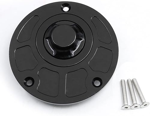 Miniatura 8 de Tapa de gasolina de aluminio para motocicleta, cubierta de aceite para tanque de combustible para R6R6S (todos los años), R1 R1S R1M (todos los