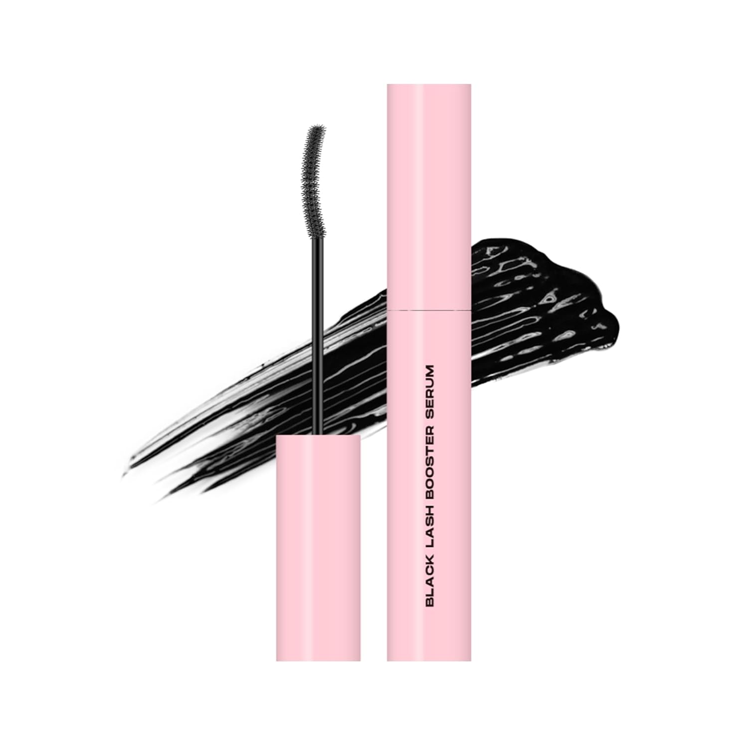 ENTROPY MAKEUP All-In-One Eyelash Serum & Mascara, Eyelash Growth Serum for Fuller Lashes, Biotin & Madecassoside Nourishment, Visible Results in 14 Days, Vegan & Cruelty-Free, Black, 0.24 Oz