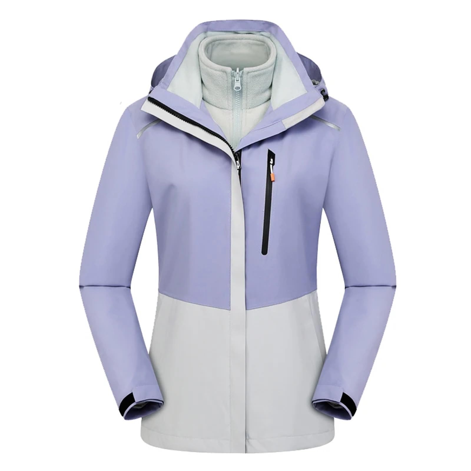 Mono Ski Mujer Traje de esquí for mujer, impermeable, cálido, con capucha, impermeable a prueba de viento, pantalones de nieve, conjunto de ropa de Snowboard for exteriores, monos de esquí for mujer(O