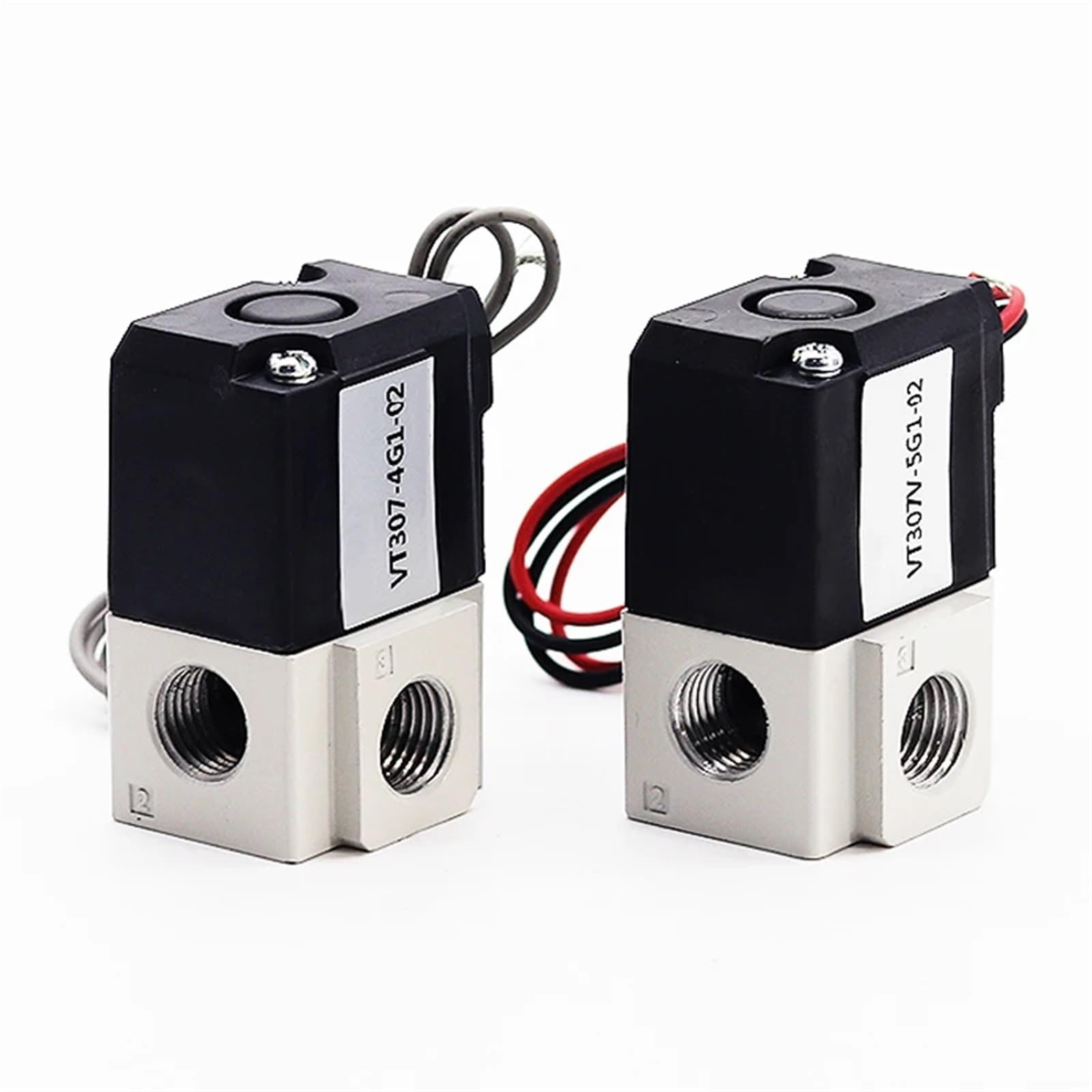 Électrovanne à vide VT307 24V 220V à trois voies 1/8 1/4