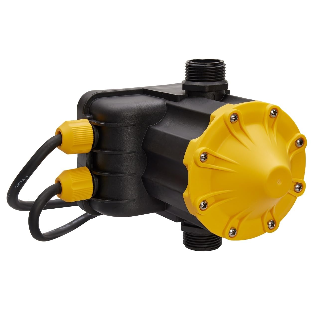Control digital de la bomba de hasta 2,2 kW y 10 bar, interruptor de presión, presión de encendido y apagado ajustable, pantalla LCD, protección contra marcha en seco, bomba de jardín