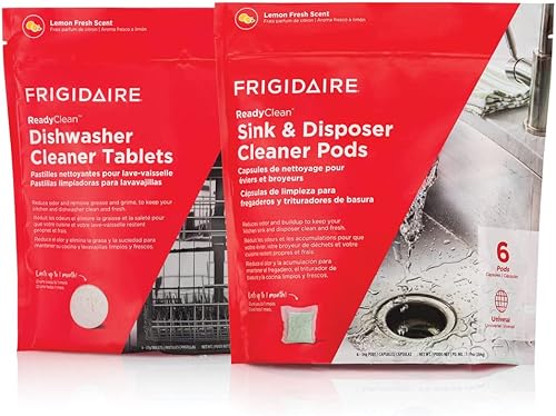 Miniatura 6 de Frigidaire ReadyClean - Limpiador probiótico para lavavajillas, 6 tabletas, color blanco, 6 unidades