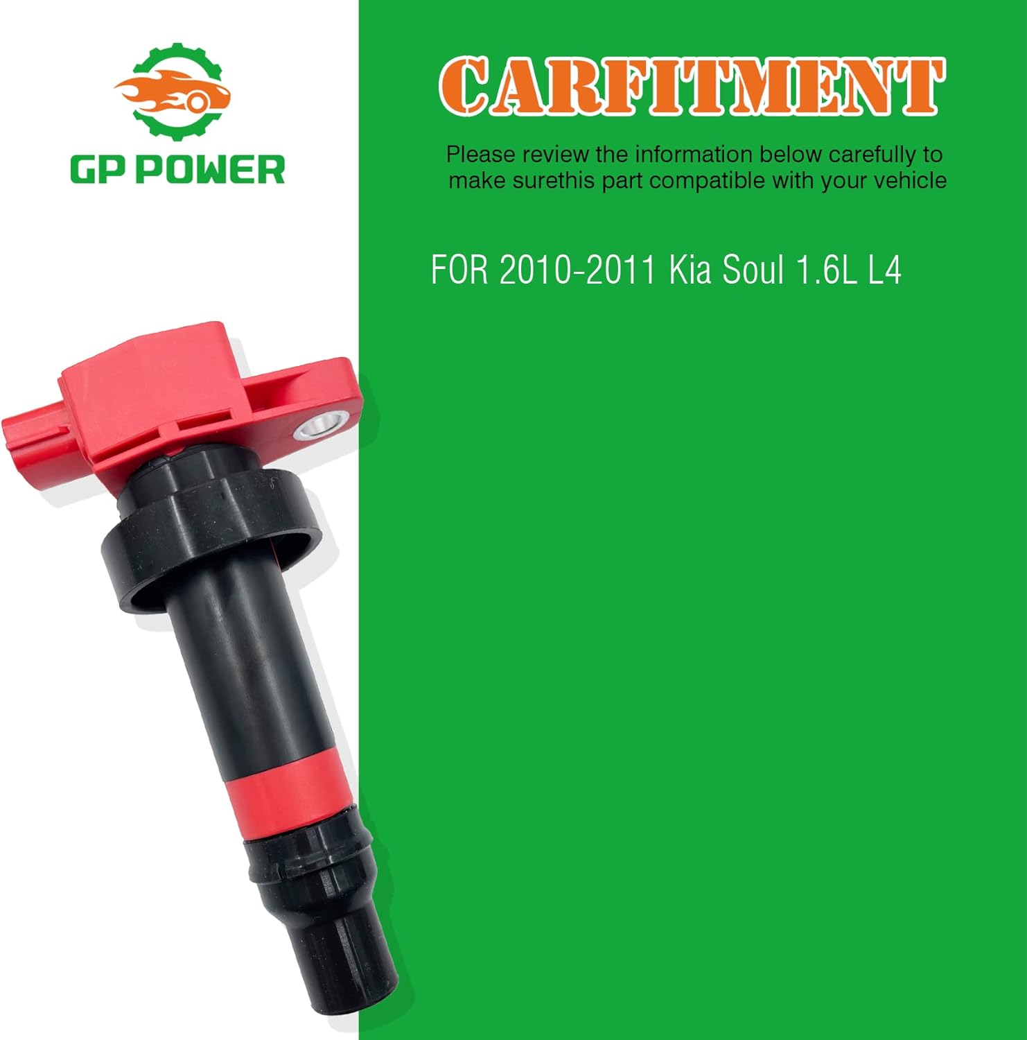 PERFORMANCE IGNITION COIL 27301-2B010 273012B010 UF-636 UF636 C1737 SET OF 1 COMPATIBLE WITH Kia Soul 1.6L L4