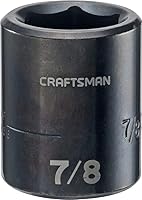 Vista 5 de CRAFTSMAN - Llave de impacto poco profundo, SAE, accionamiento de 1/2 pulgada, 1 pulgada (CMMT15858)