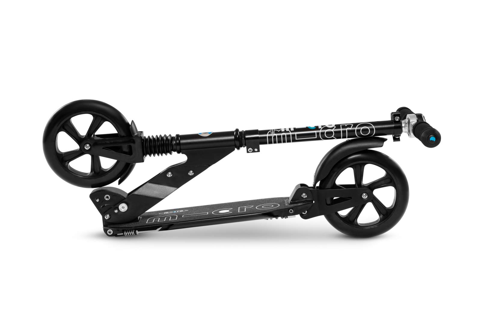 Micro | Trottinette Suspension | Adulte/Ados | Guidon Ajustable | Grandes Roues | Pliable | 14+ Ans