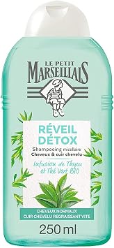 Le Petit Marseillais Shampoo Detox Green Tea Freshness Infusion Organic 250ml