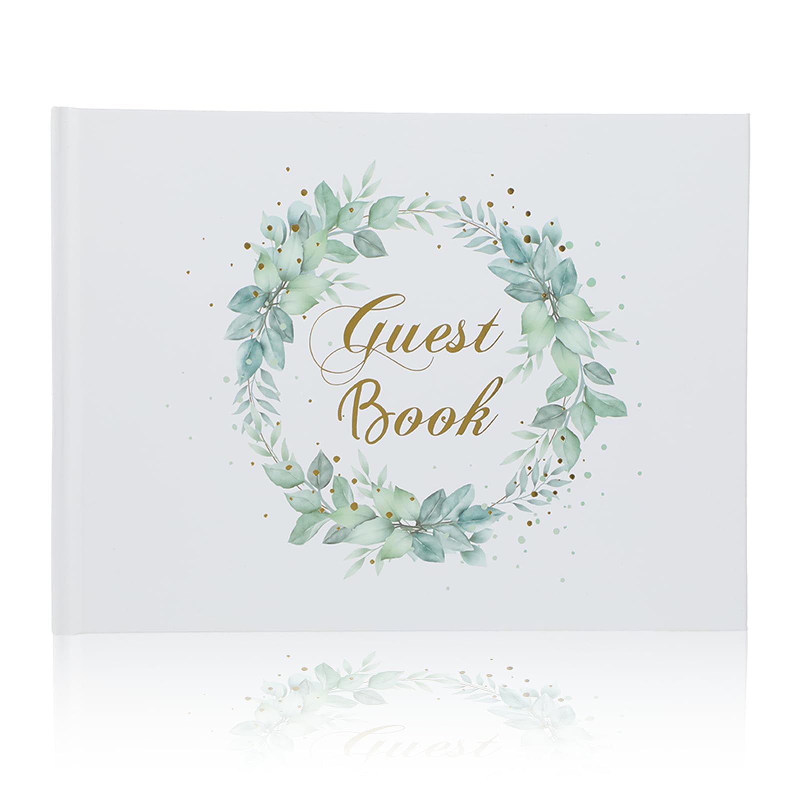 Libro degli Ospiti Matrimonio - Libro Degli Ospiti per Guest Book Matrimonio - 120 pagine 23x17.8 cm carta di alta qualità design semplice copertina rigida perfetto per matrimoni e anniversari