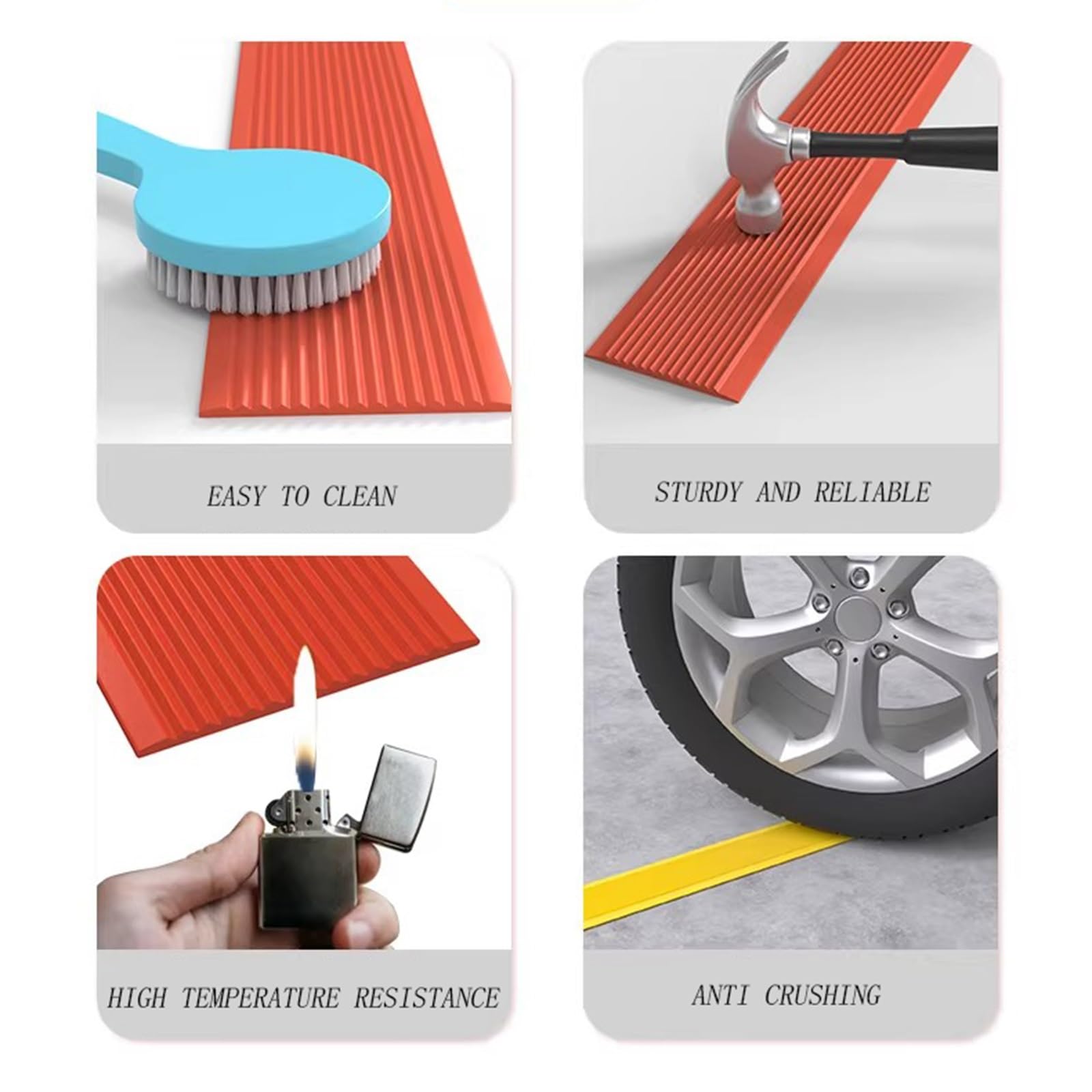 Cinta de seguridad antideslizante, tiras de tracción impermeables para escaleras, rampas, cubiertas, tiras antideslizantes, solución de agarre duradera, 100 mm de ancho, 3 m de longitud