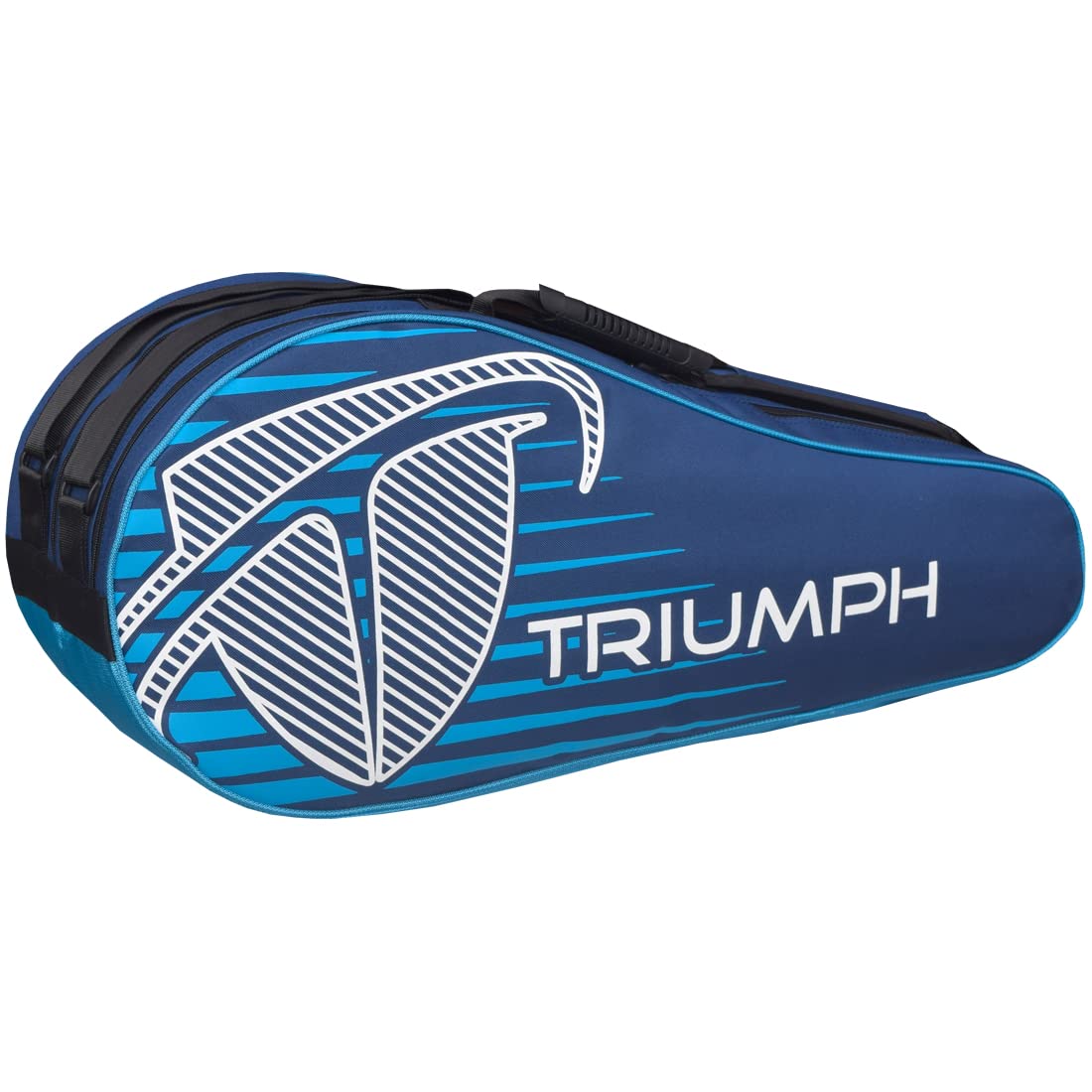 Triumph Stroke Badminton Kit Bag Navy Blue/Sky Blue-image-27