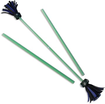 Green Jolly JRS Beginner Juggling Flower Sticks