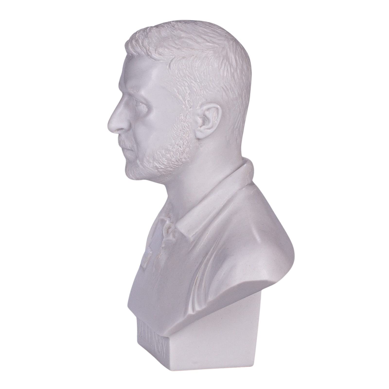 Buste en marbre Volodymyr Zelensky 15 cm