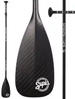 SUP Paddle – Pás de fibra de carbono e fibra de vidro – 3 peças ajustáveis com lâminas de desempenho de fibra de carbono ou fibra de vidro – Pás de pé de eixo de carbono, fibra de vidro ou alumínio